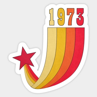 Vintage 1973 Sticker